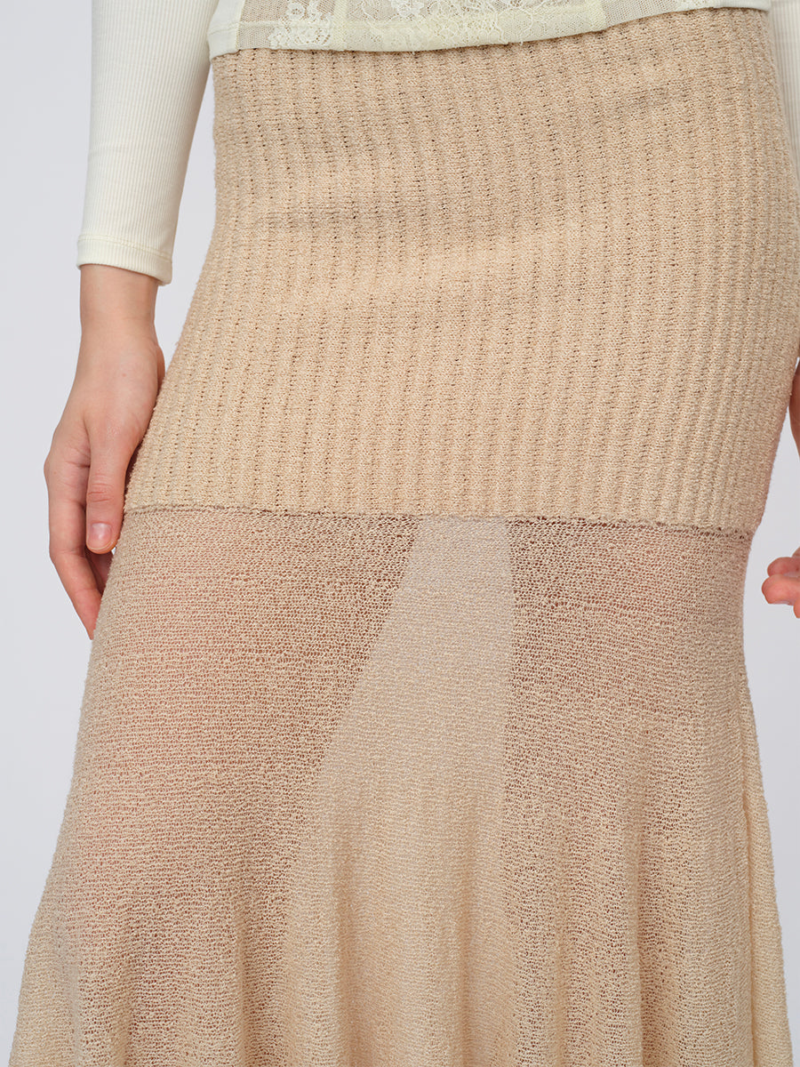 Dotyears Knit Skirt