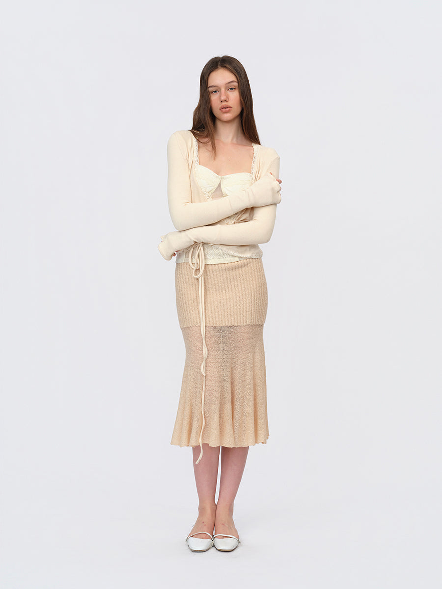 Dotyears Knit Skirt