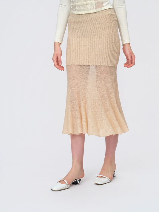 Dotyears Knit Skirt